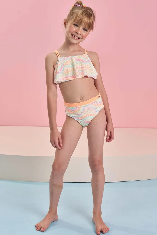 BIQUINI INFANTOJUVENIL EM MALHA UV DRY 50+ - INFANTI