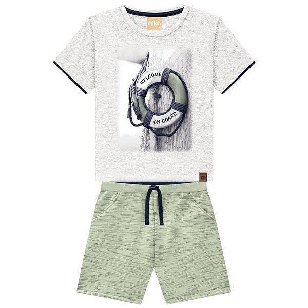 CONJUNTO INFANTIL MASCULINO - MILON