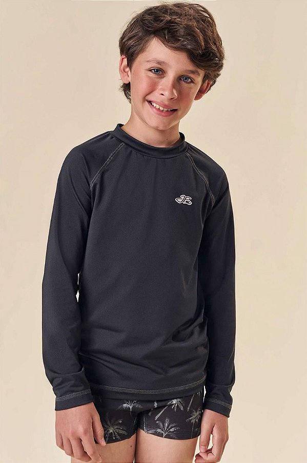 CAMISETA INFANTOJUVENIL EM MALHA UV DRY 50+ - JOHNNY FOX