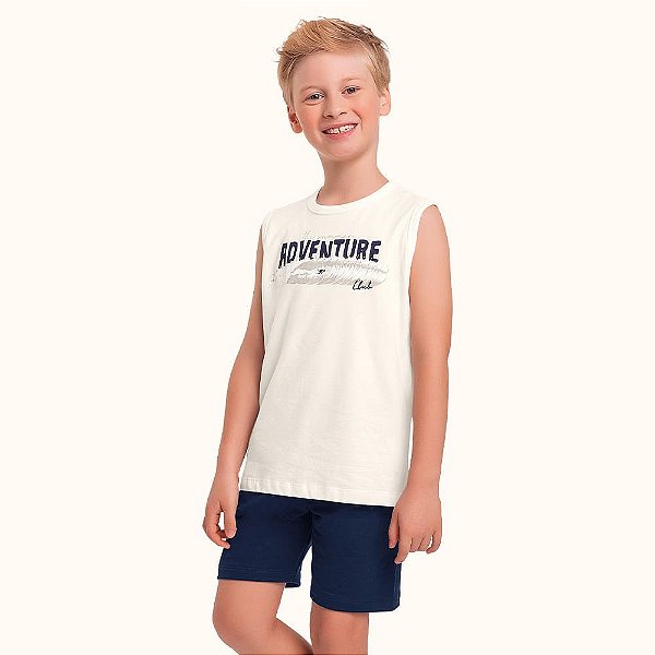 CONJUNTO INFANTIL REGATA E BERMUDA - FAKINI