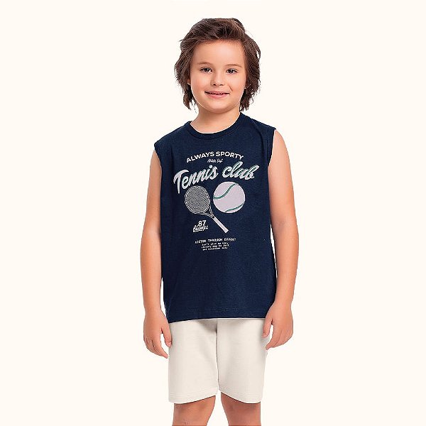 CONJUNTO INFANTOJUVENIL REGATA E BERMUDA - FAKINI