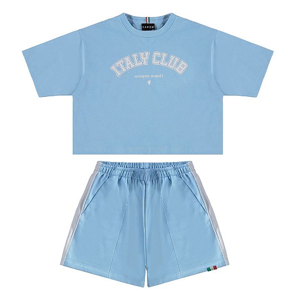CONJUNTO TEEN FEMININO ITALY CLUB - LAMON