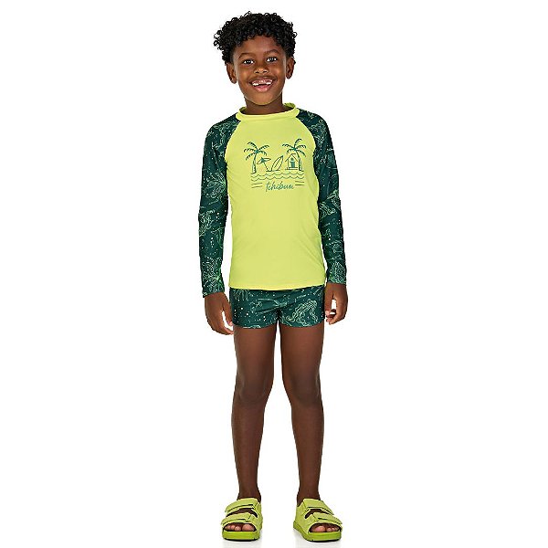 CONJUNTO DE PRAIA INFANTIL MASCULINO - KAMYLUS