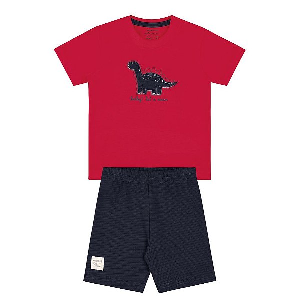 CONJUNTO INFANTIL CAMISETA E BERMUDA - KAMYLUS