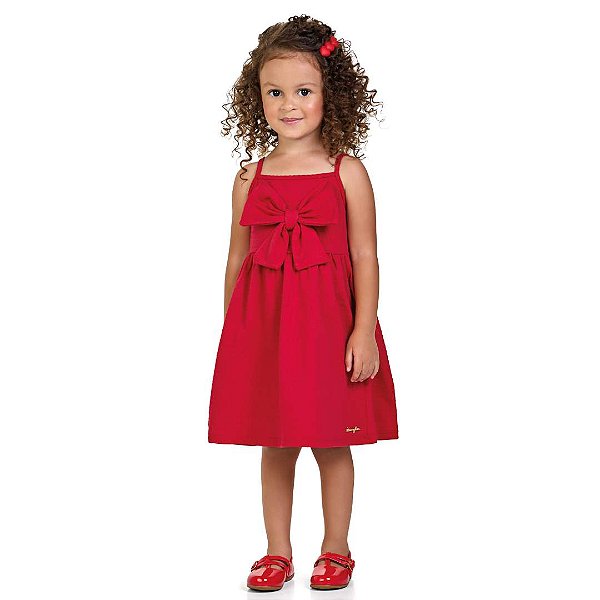 VESTIDO INFANTIL EM MALHA NIKKO - KAMYLUS