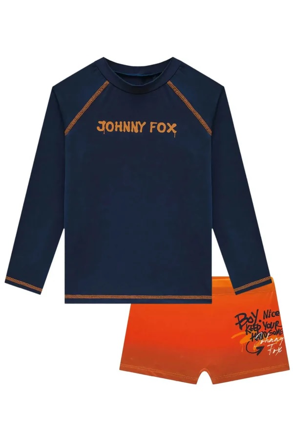 CONJUNTO DE PRAIA TEEN MASCULINO - JOHNNY FOX