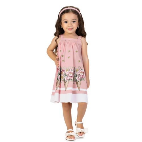 VESTIDO INFANTIL SORBET - MILON