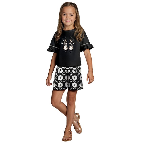 CONJUNTO INFANTOJUVENIL FEMININO - MILON