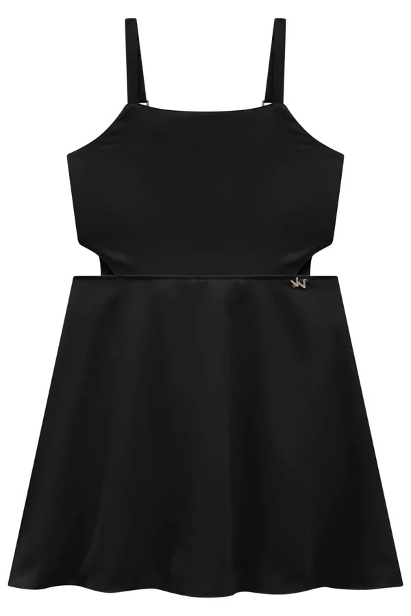 VESTIDO TEEN EM ALFAIATARIA TWILL - VIC & VICKY