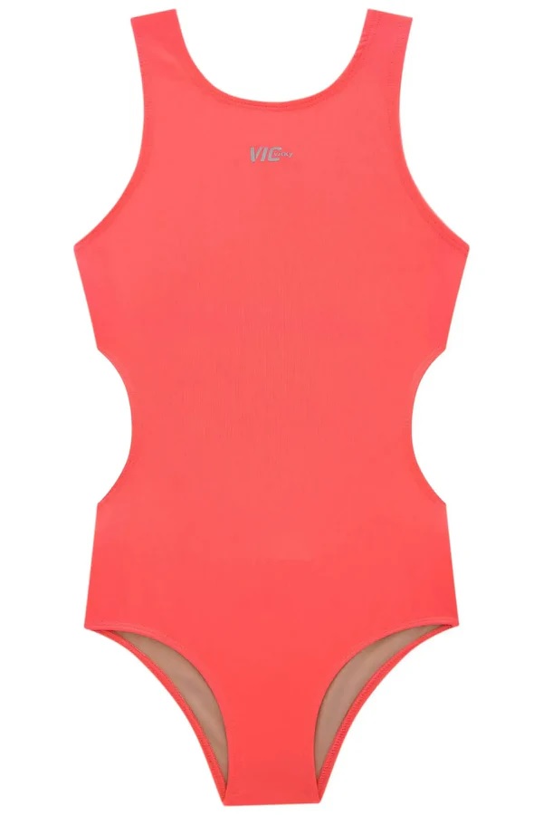 MAIÔ TEEN EM MALHA POLIAMIDA UV 50+ - VIC & VICKY