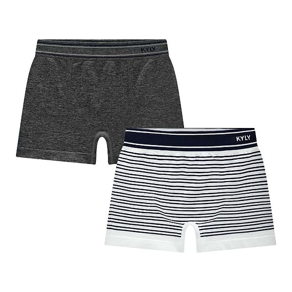 KIT CUECAS BOXER INFANTIL - KYLY