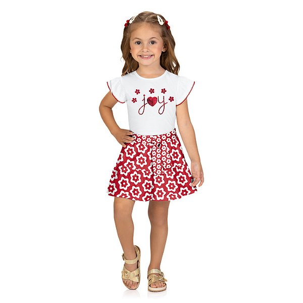 CONJUNTO INFANTIL FEMININO JOY - KYLY