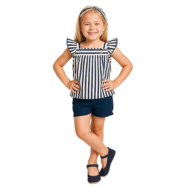 CONJUNTO INFANTIL FEMININO - MILON