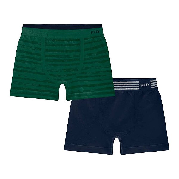 KIT COM 02 CUECAS INFANTOJUVENIL - KYLY