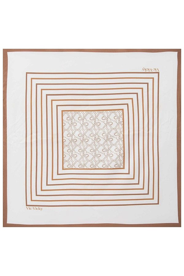 LENÇO EM CREPE ACETINADO COM ELASTANO - VIC & VICKY