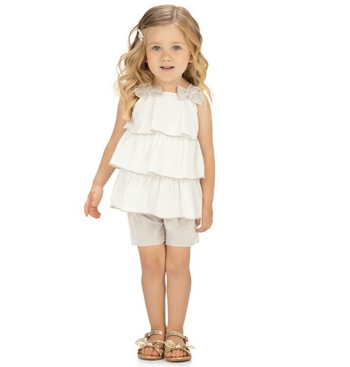 CONJUNTO INFANTIL FEMININO - MILON