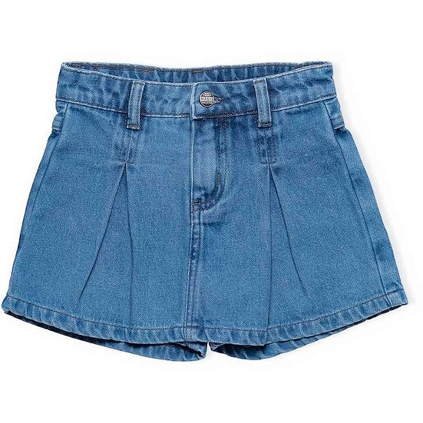 SHORT SAIA JEANS INFANTOJUVENIL FEMININO - MANIA KIDS