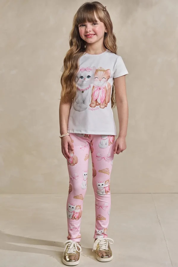 CONJUNTO INFANTIL BLUSA E LEGGING - INFANTI