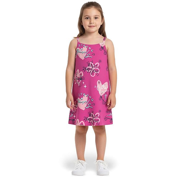 VESTIDO INFANTOJUVENIL EVASE - MALWEE