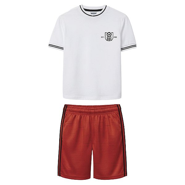 CONJUNTO INFANTOJUVENIL CAMISETA E BERMUDA - MALWEE