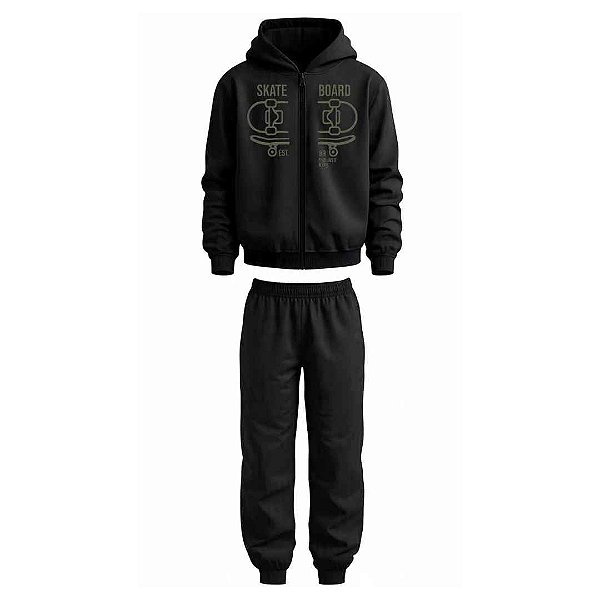 CONJUNTO INFANTOJUVENIL JAQUETA E CALÇA - MALWEE