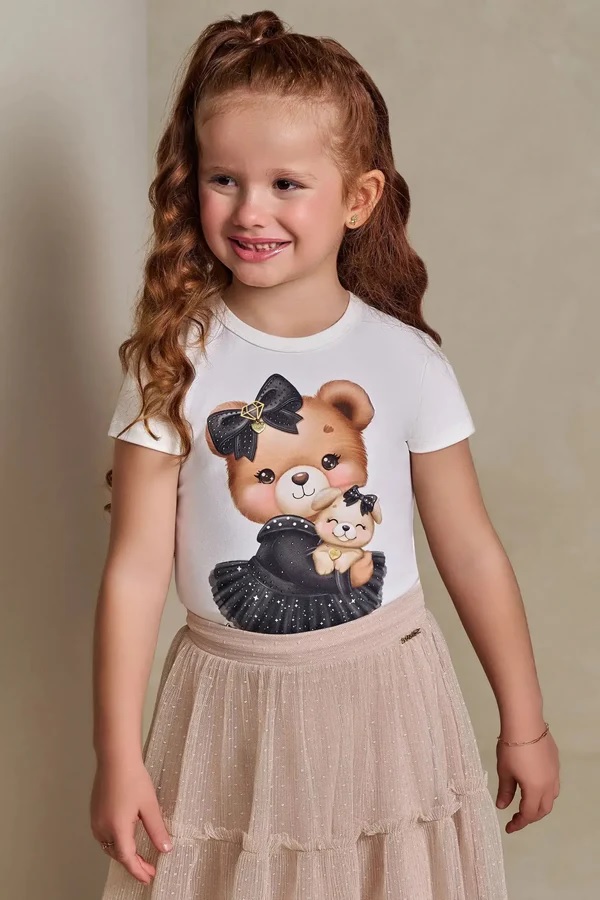 BLUSA INFANTIL EM COTTON - INFANTI