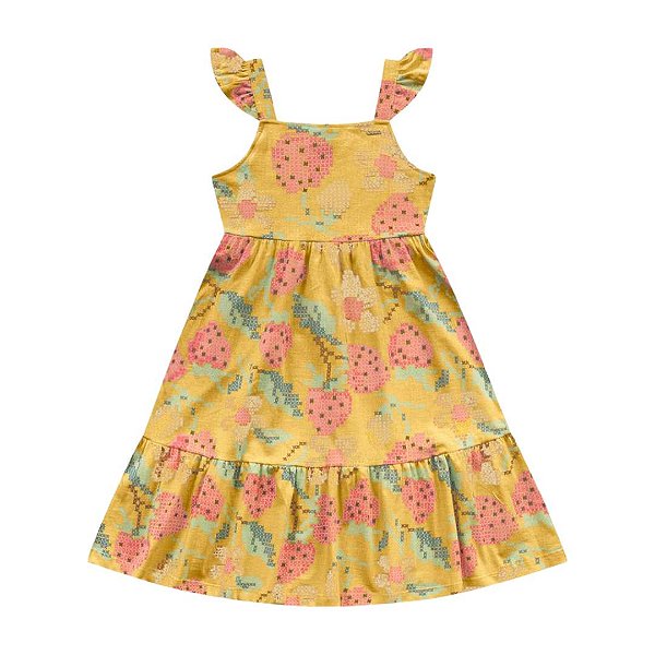 VESTIDO INFANTIL EM MALHA - FAKINI
