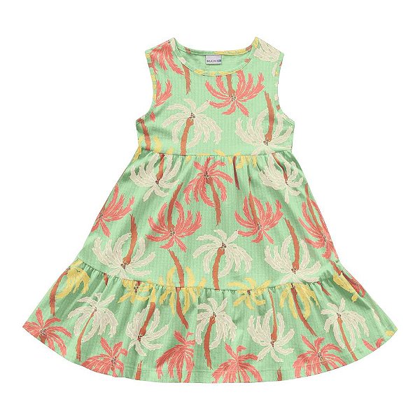 VESTIDO INFANTOJUVENIL EM MALHA - FAKINI