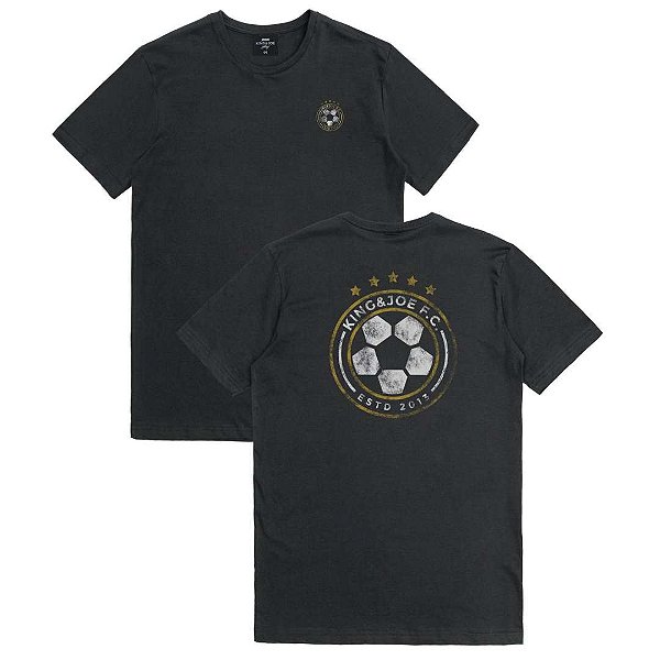 CAMISETA INFANTOJUVENIL EM MALHA - KING & JOE