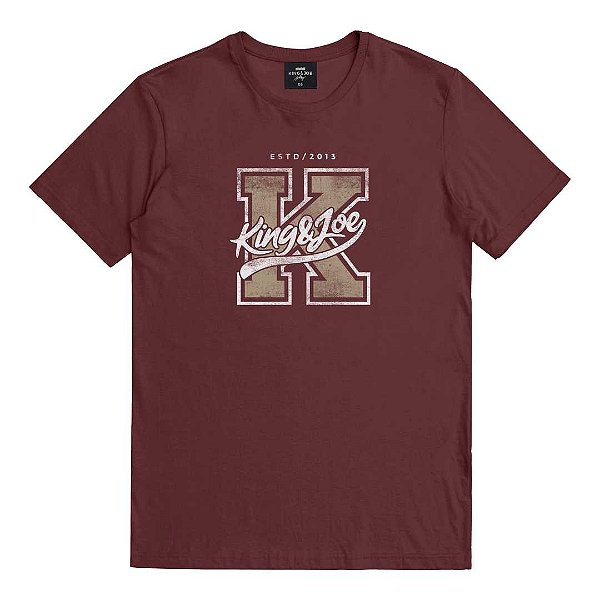 CAMISETA INFANTOJUVENIL PREMIUM COLLEGE - KING & JOE