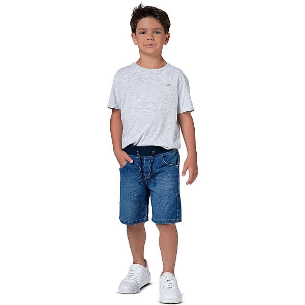 BERMUDA JEANS INFANTOJUVENIL MASCULINA - MANIA KIDS