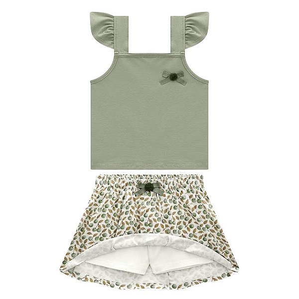 CONJUNTO INFANTIL FEMININO - MILON