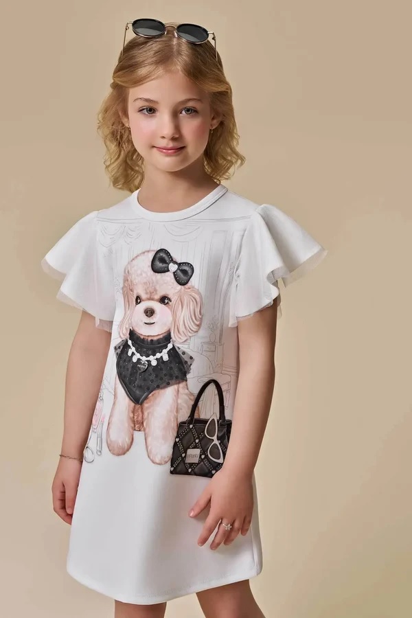 VESTIDO INFANTIL EM FLY TECH - INFANTI