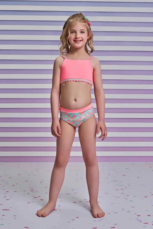 BIQUINI INFANTOJUVENIL EM MALHA UV DRY COM PROTEÇÃO UV 50+ - INFANTI