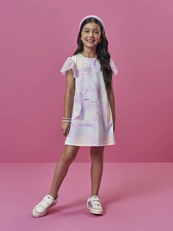 VESTIDO INFANTOJUVENIL - CINTI