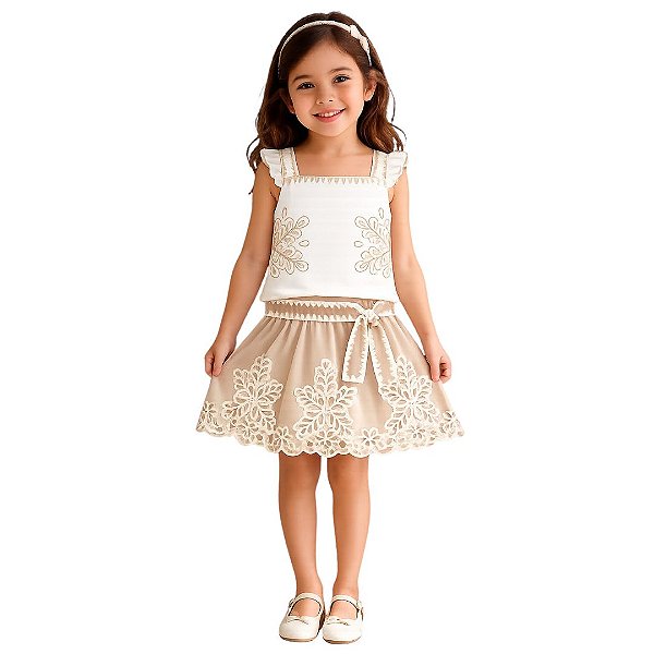 CONJUNTO INFANTOJUVENIL FEMININO - MILON