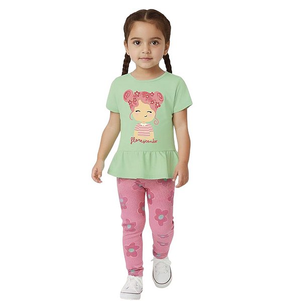 CONJUNTO INFANTIL FEMININO - MALWEE