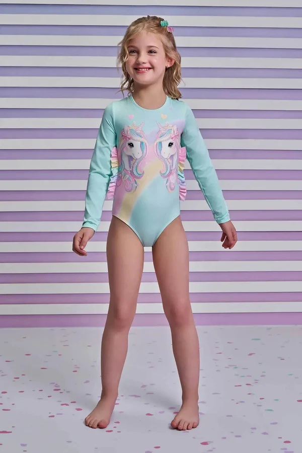 MAIÔ INFANTIL EM MALHA UV DRY COM PROTEÇÃO - INFANTI
