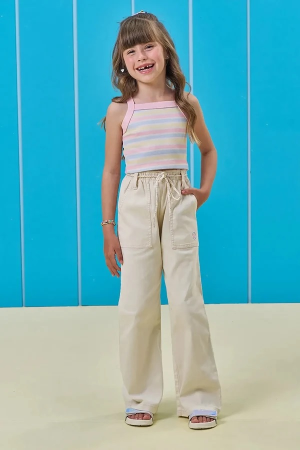 CONJUNTO INFANTOJUVENIL REGATA E CALÇA - KUKIÊ