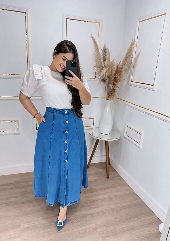 Saia midi Luzia