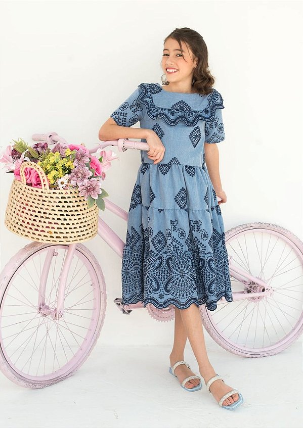 Vestido teen Tina