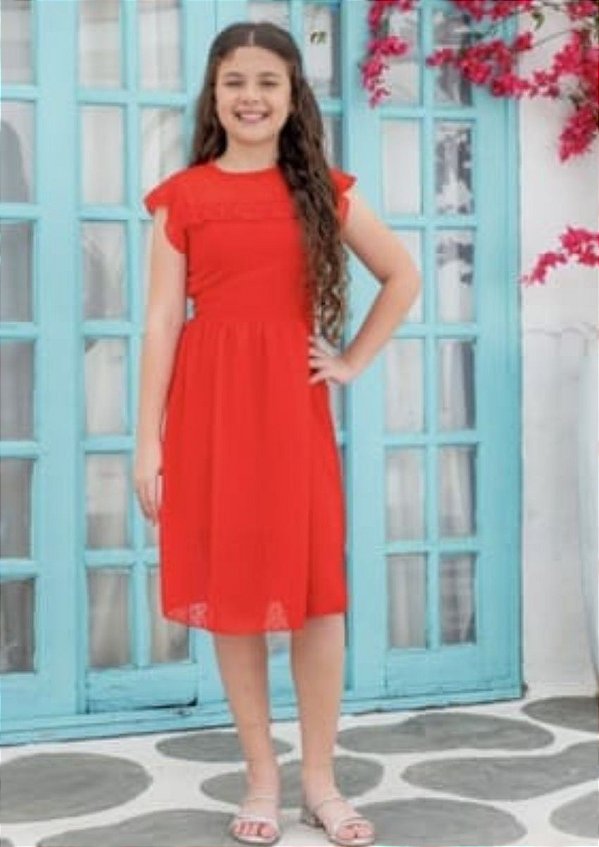 Vestido teen Eduarda