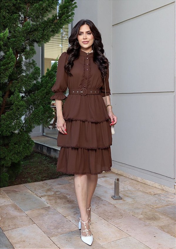 Vestido Celeste