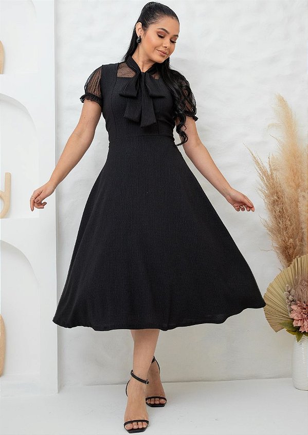 Salopete Lívian/blusa gola laço