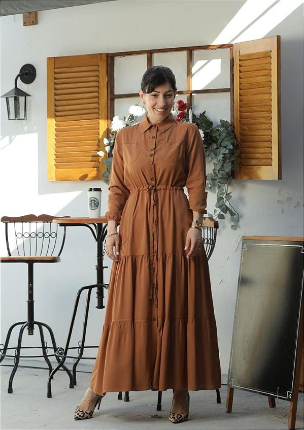 Vestido chemise Serena