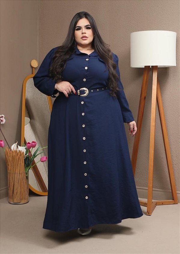 Vestido Chemise plus size