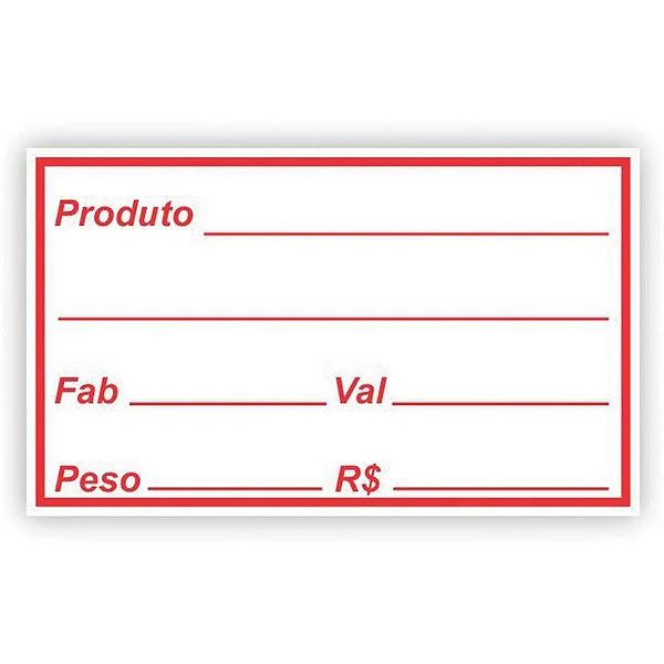 Etiqueta Validade/Fabricacao c/100 Etiq - Grespan