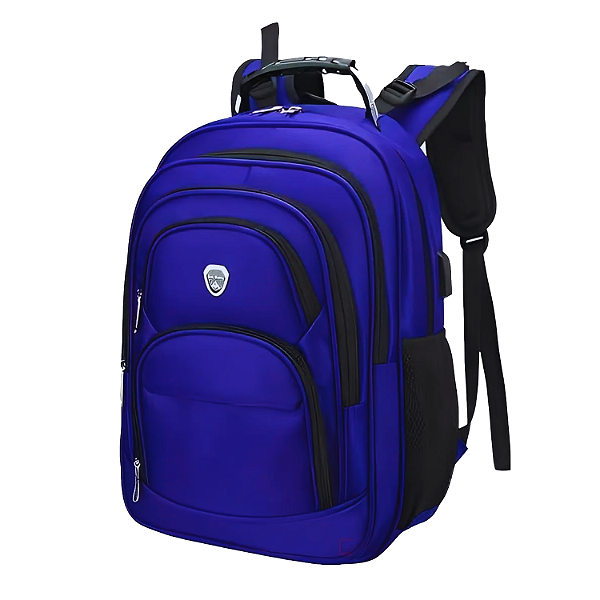 Mochila Executiva Reforçada Notebook Até 17' Masculino/feminino-Azul