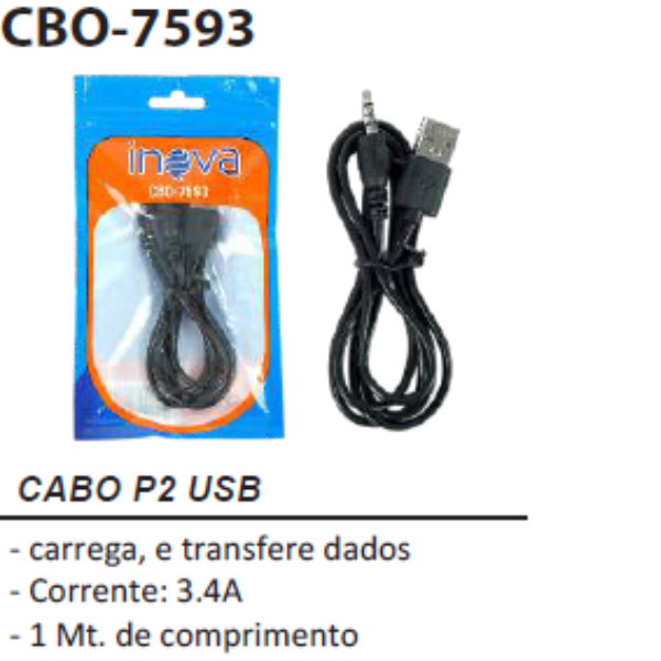 Cabo USB/P2 CBO - 7593 - Inova