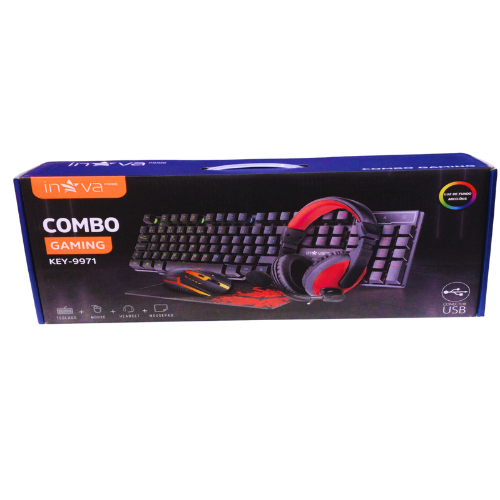 Combo Gamer Teclado C/ Acessórios KEY 9971